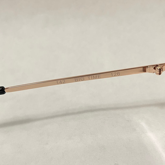 New Quay Australia Big Time Sunglasses Rose Green Brown Pink - Picture 7 of 9